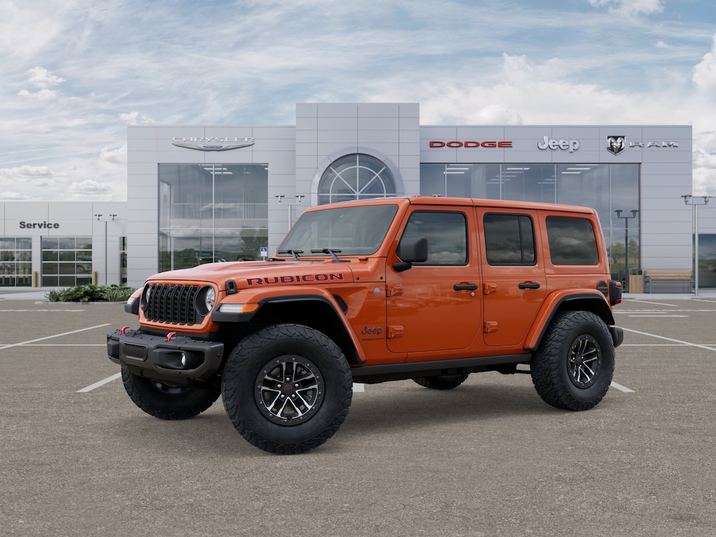 New 2025 Jeep Wrangler 4-DOOR RUBICON X Sport Utility