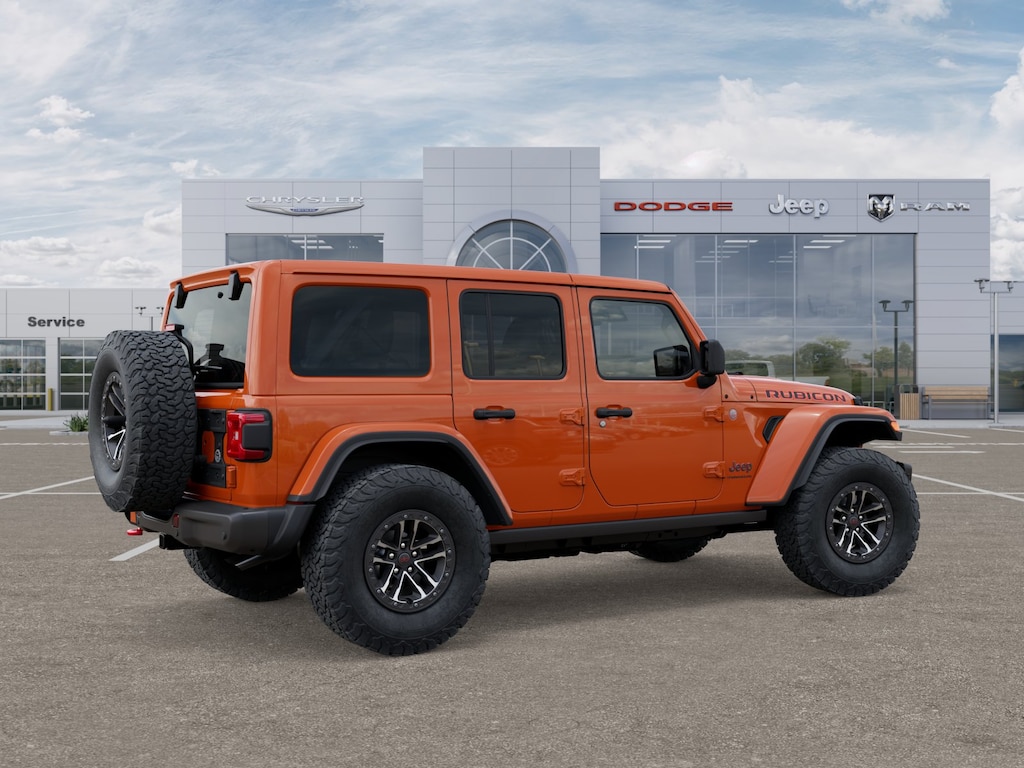 New 2025 Jeep Wrangler 4-DOOR RUBICON X Sport Utility