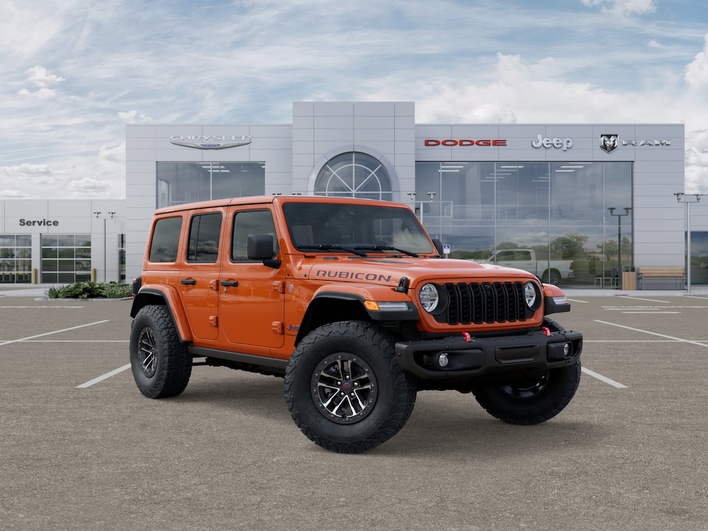 New 2025 Jeep Wrangler 4-DOOR RUBICON X Sport Utility